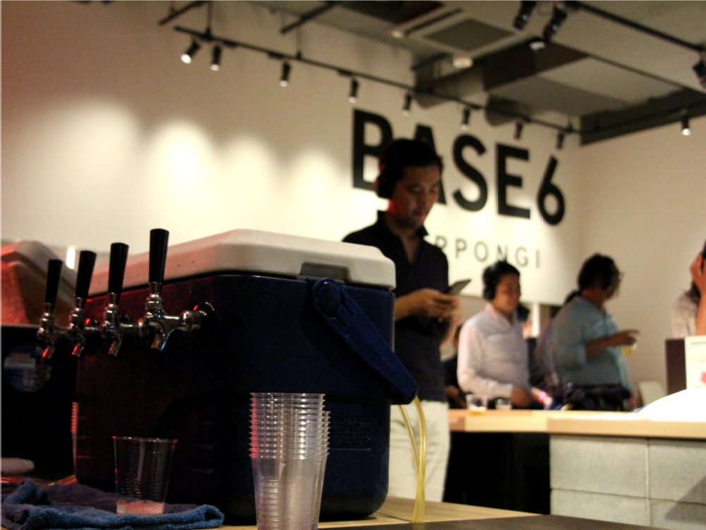 BASE6 ヤフー 東京クラフトビールマニア 無音フェス