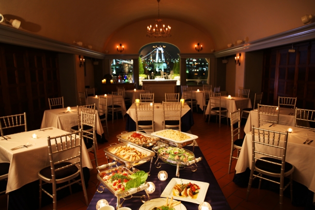 夜景の見える 美アホール　台場 パラッツォ エ マーレ