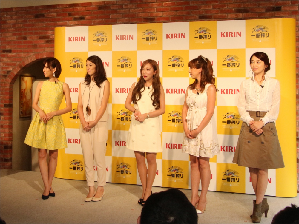 利き一番搾り キリン 渋谷 芸能