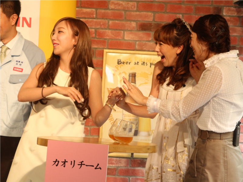 効き一番搾り キリン 渋谷 芸能