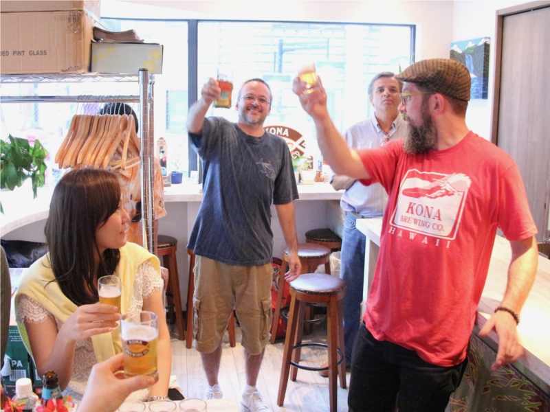 コナビール　パイプライン　試飲会