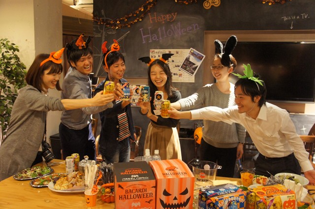 サッポロビール　ハロウィンデザイン缶　パーティ