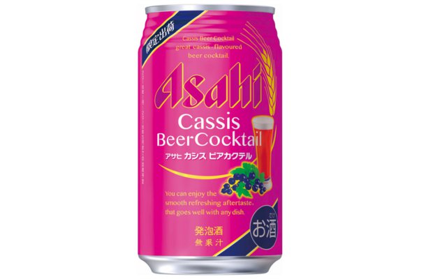 アサヒ　カシスビアカクテル
