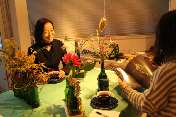 日本橋いけばな　考紗