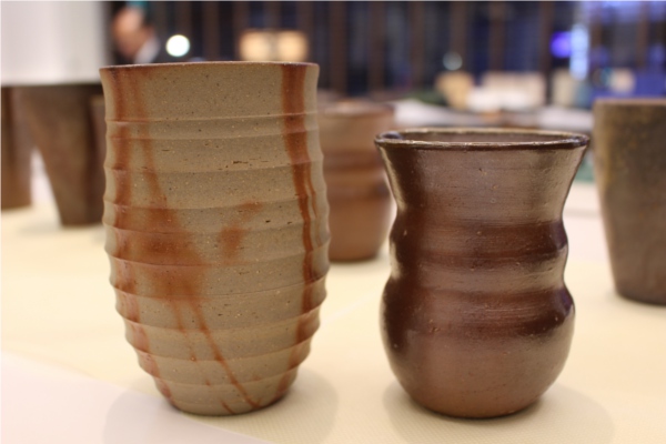 備前焼　ビアマグ