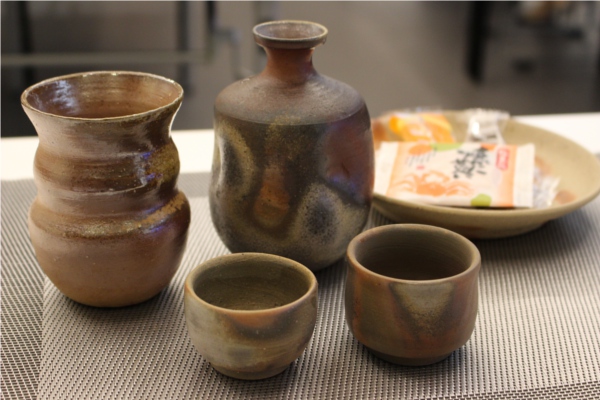 備前焼　ビアマグ