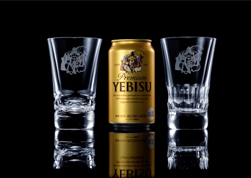 ビスロゴ入り バカラ ビアタンブラー