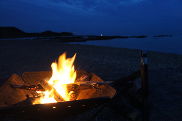 焚き火カフェ
