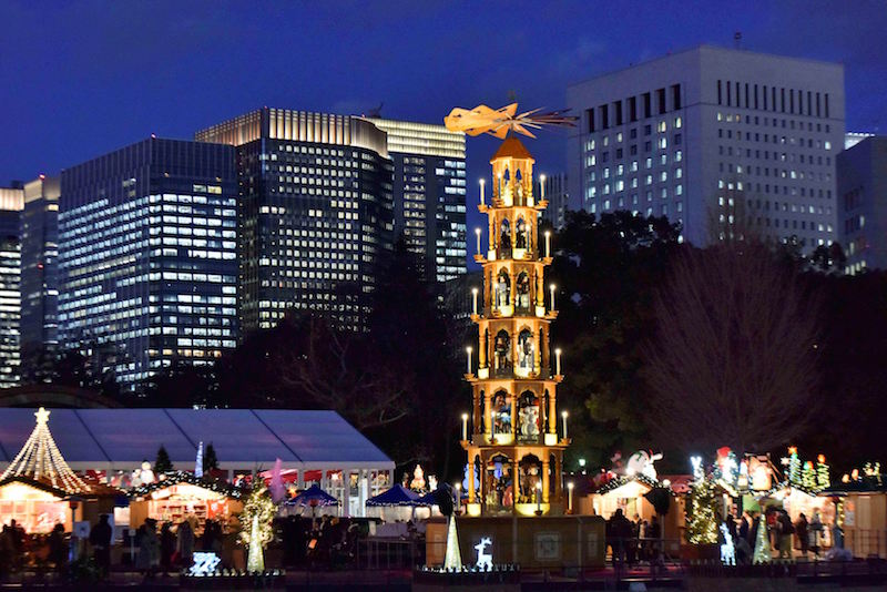 クリスマスマーケット 東京 ビール