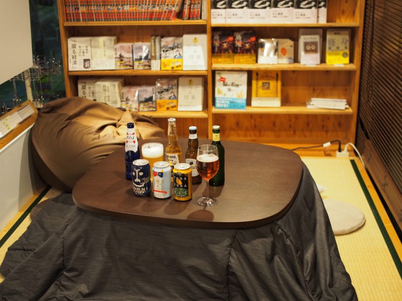 天狼院書店こたつ