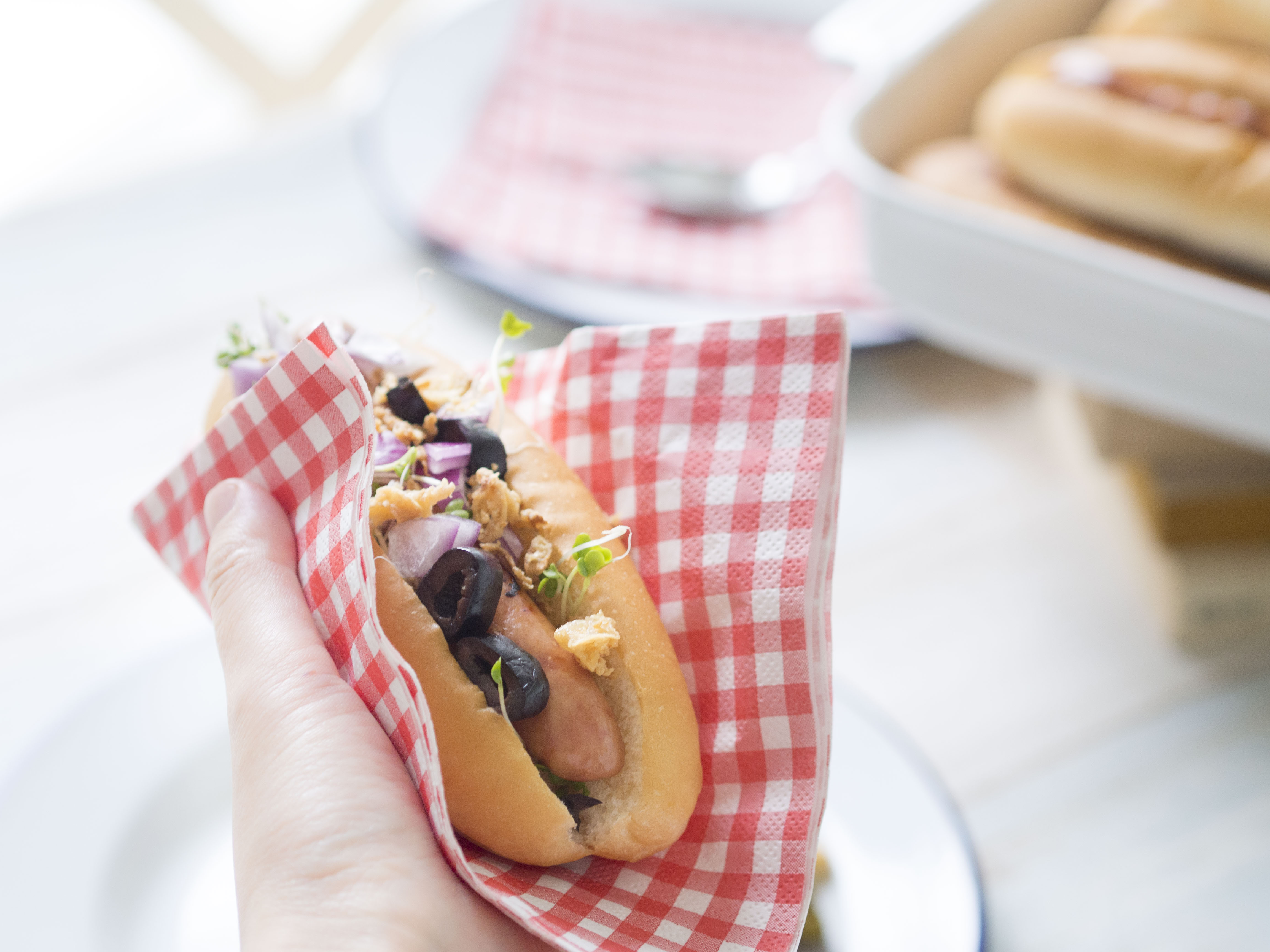 おしゃれでかわいいホットドッグパーティー