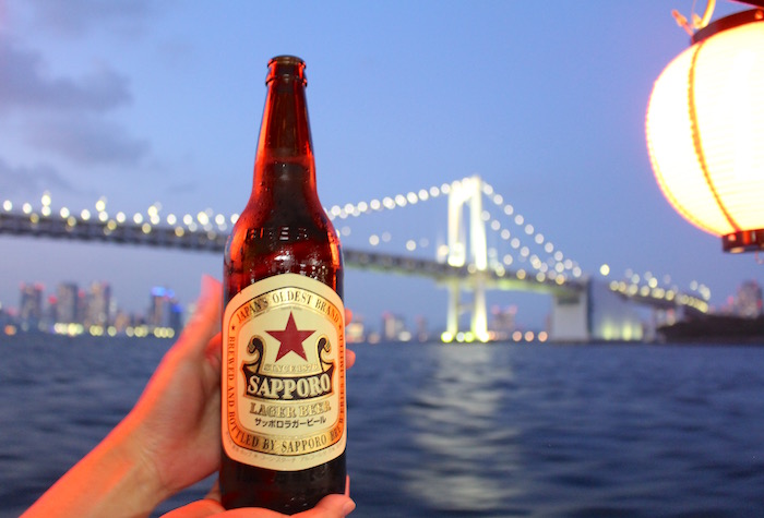 屋形船　赤星　ビール