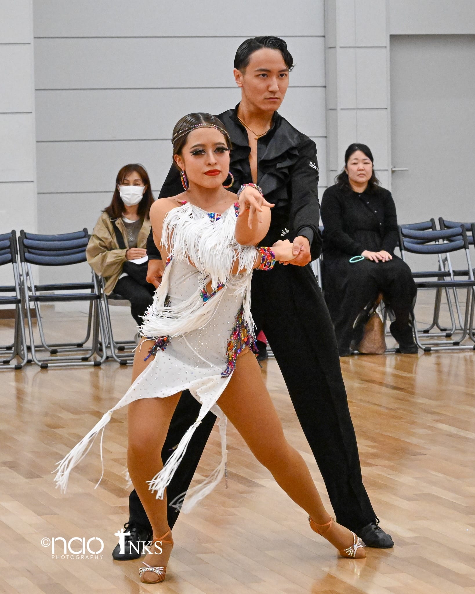 梶原 賢・和田 澪奈組