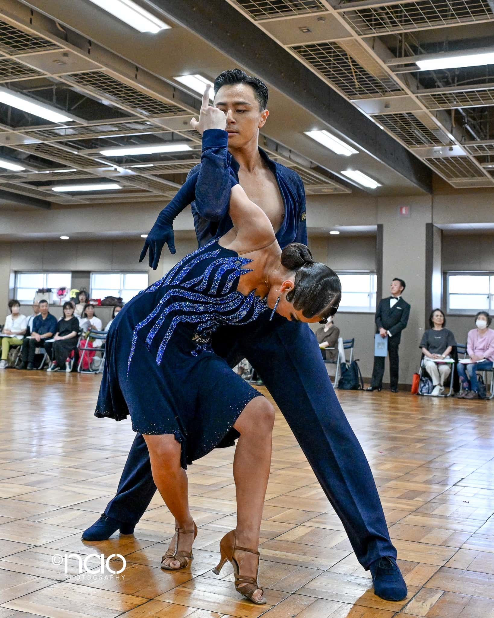 奥野 貴・石井 沙耶組