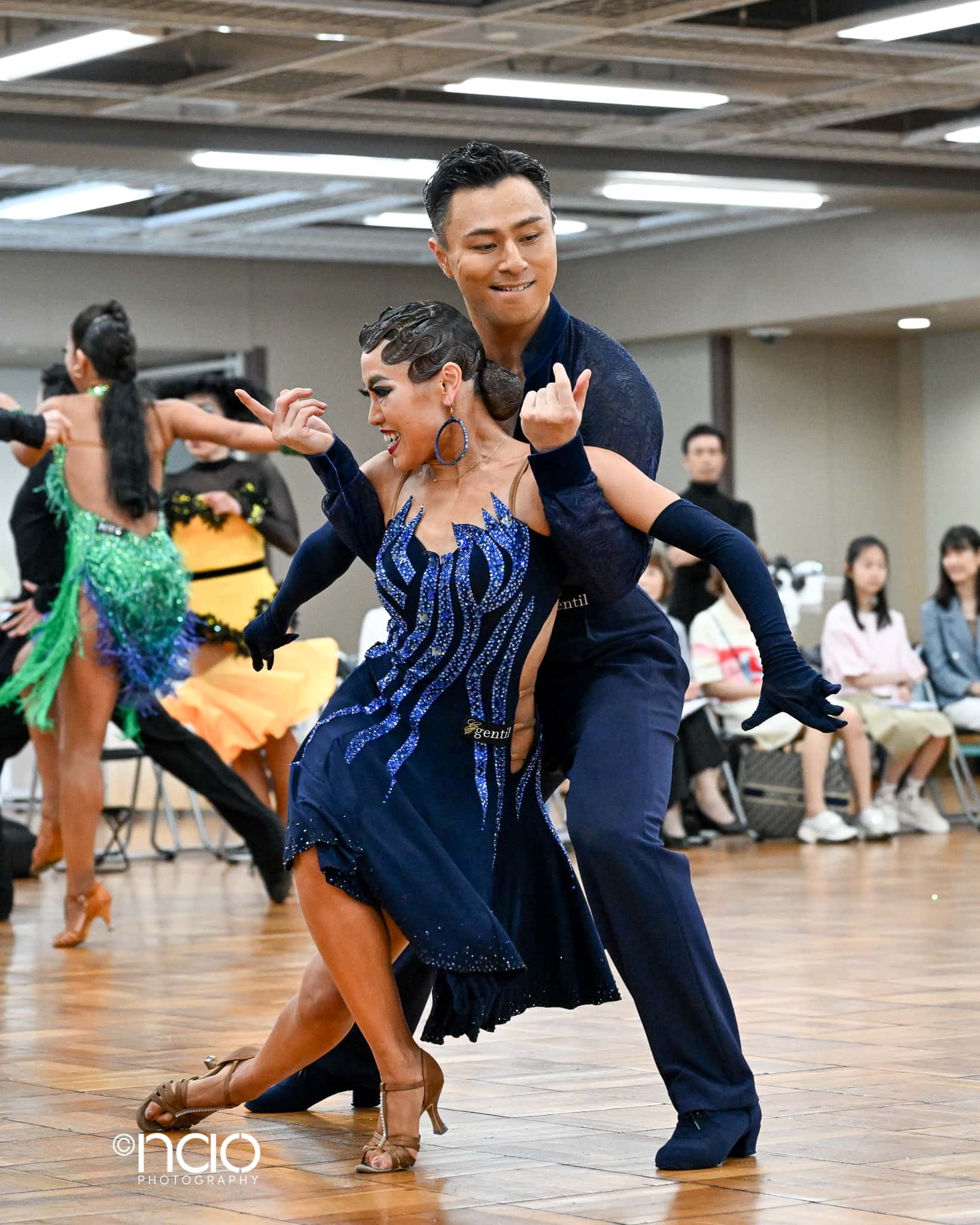 奥野 貴・石井 沙耶組