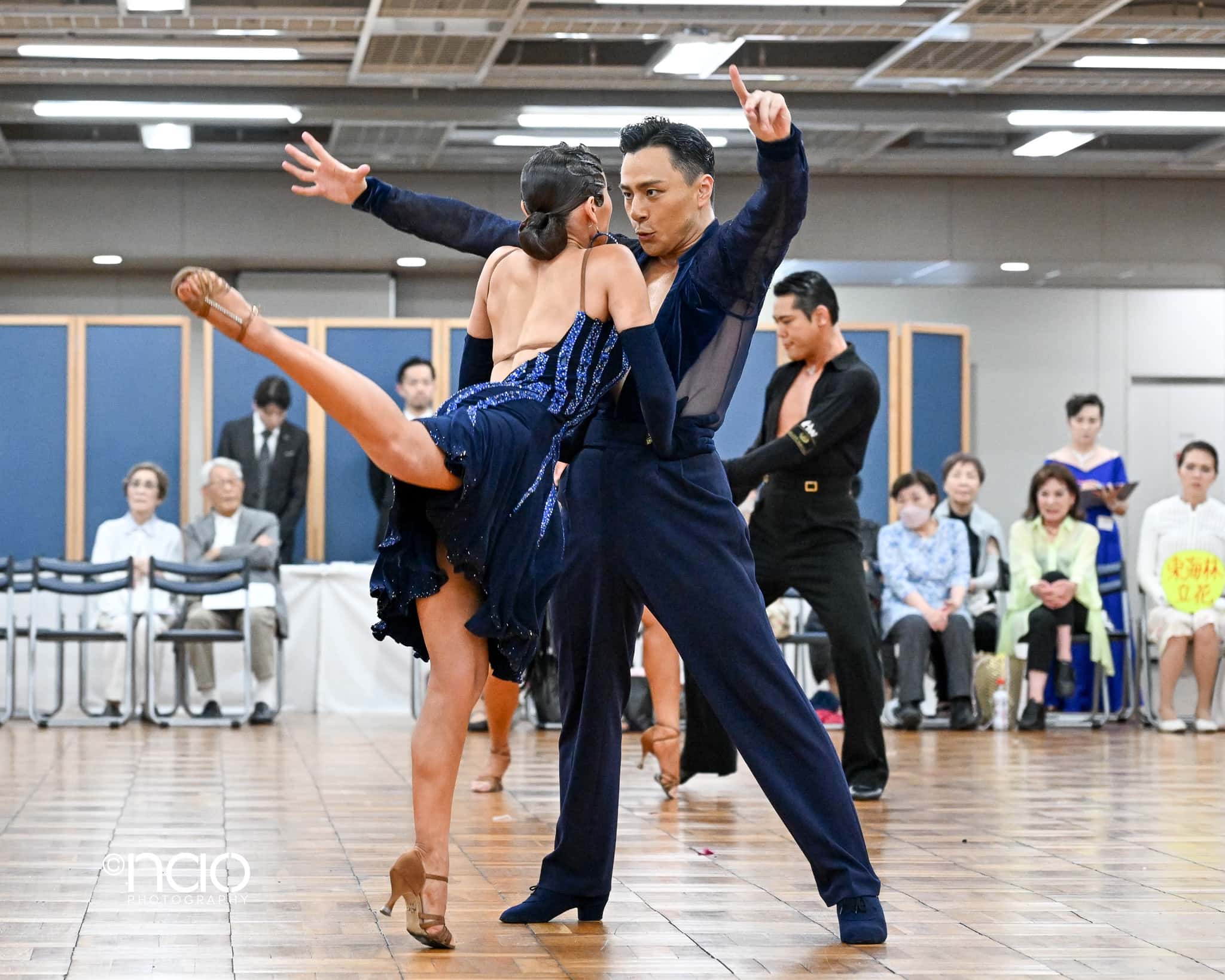 奥野 貴・石井 沙耶組
