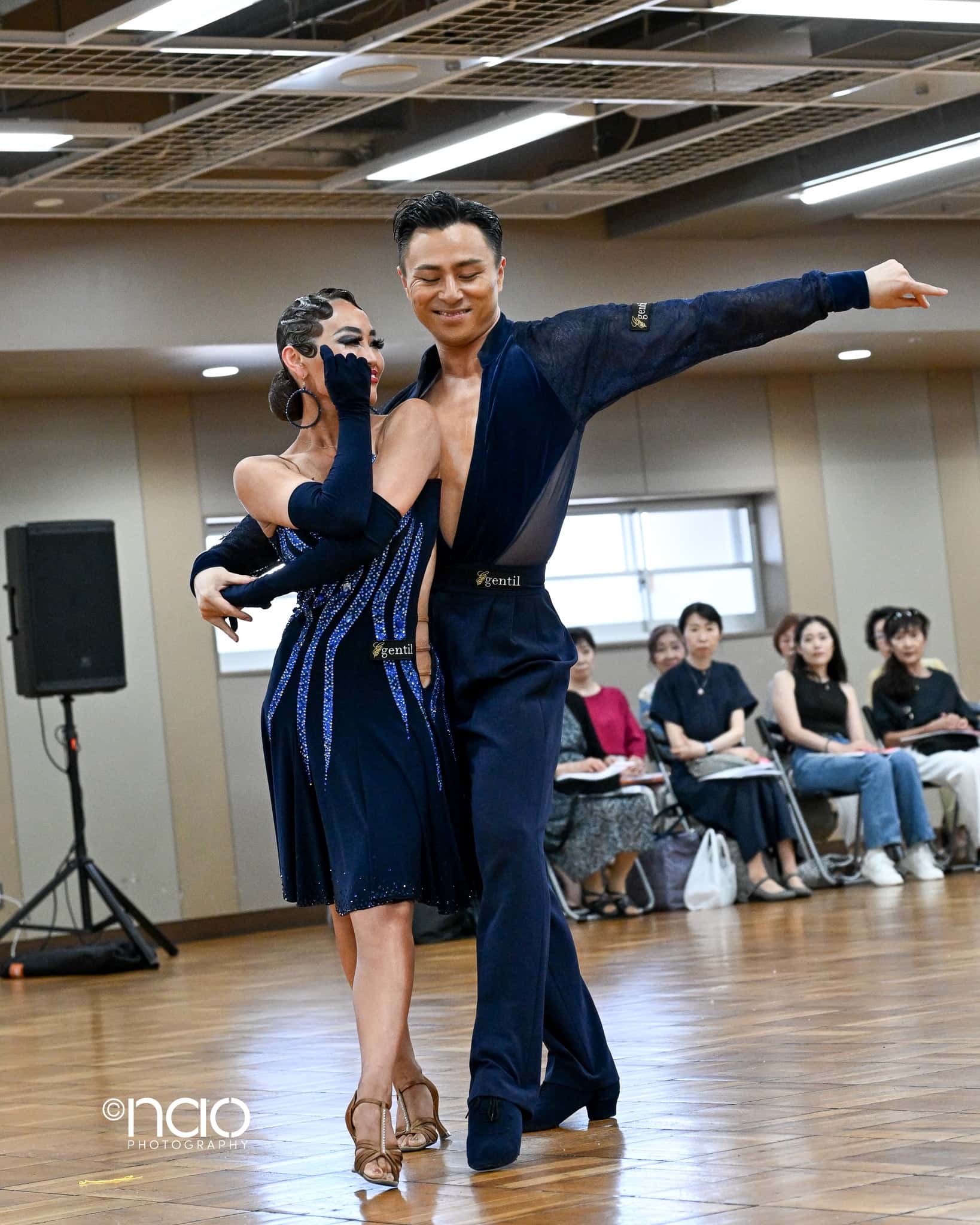 奥野 貴・石井 沙耶組