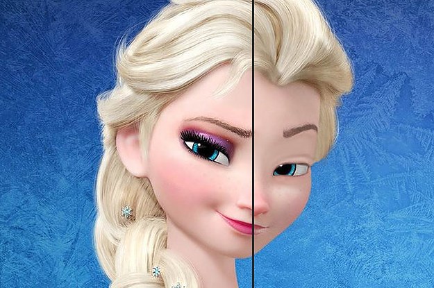 すっぴんのディズニープリンセスってどんな顔 検証してみた ニュートピ Twitterで話題のニュースをお届け