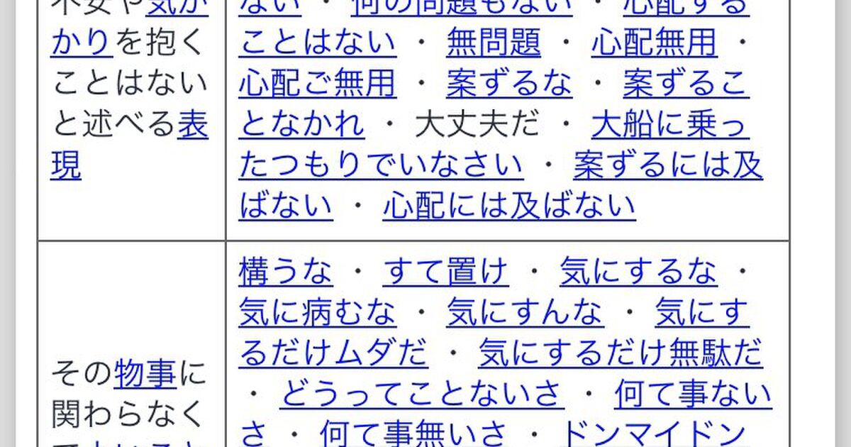 うわやっべ やらかした って落ち込んだ時は類語辞典で 大丈夫だ と調べるとめちゃくちゃ慰めてもらえるライフハック 元気出た イーノックを思い出す Togetter ニュートピ Twitterで話題のニュースをお届け