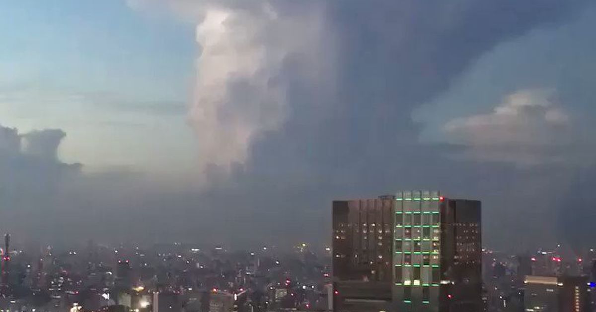 竜の巣だ ラピュタはほんとにあったんだ 雷をまとった積乱雲が関東各地で目撃される Togetter ニュートピ Twitterで話題のニュースをお届け