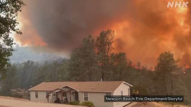 米カリフォルニアの山火事 過去最悪規模に広がる 7人死亡 Nhkニュース ニュートピ Twitterで話題のニュースをお届け
