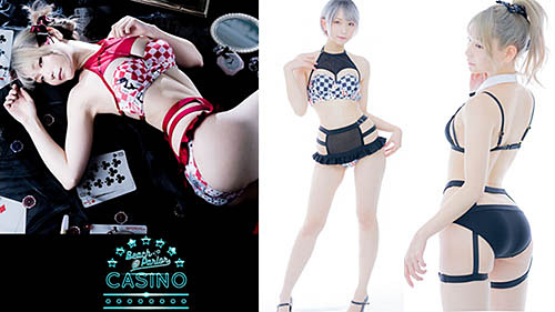 ランジェリー要素を取り入れた けしからん水着 大人セクシー な カジノディーラー水着 がヴィレヴァン通販で取り扱い開始 夜の遊び のイメージのトランプ柄 ネタとぴ ニュートピ Twitterで話題のニュースをお届け