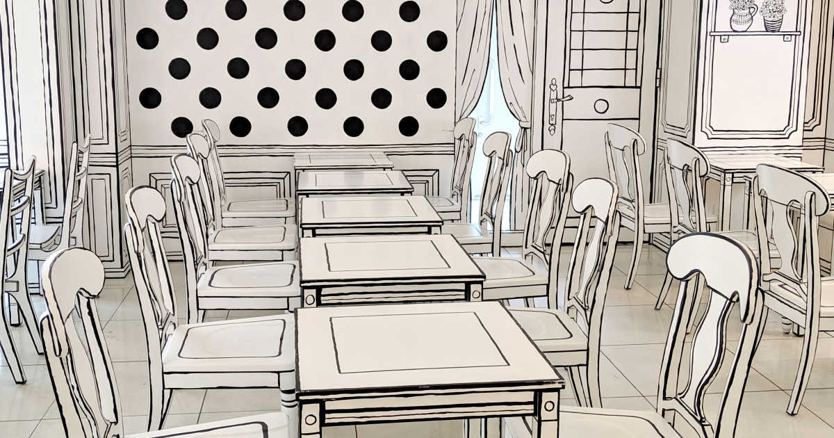 まるで漫画のなかに入ったみたい 内装全部が2次元に見える 2d Cafe がスゴイ 東京 新大久保 ロケットニュース24 ニュートピ Twitterで話題のニュースをお届け