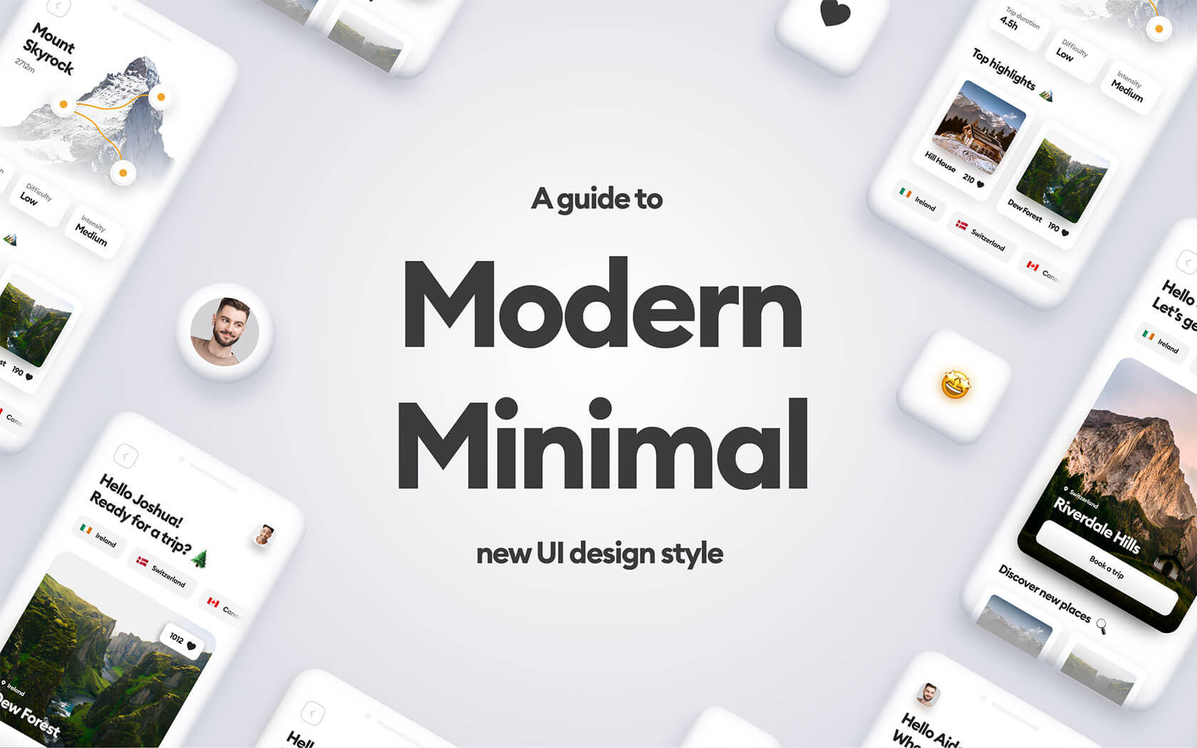 新しいuiデザインスタイル モダンミニマル の使い方基本ガイド Photoshopvip ニュートピ Twitterで話題のニュースをお届け