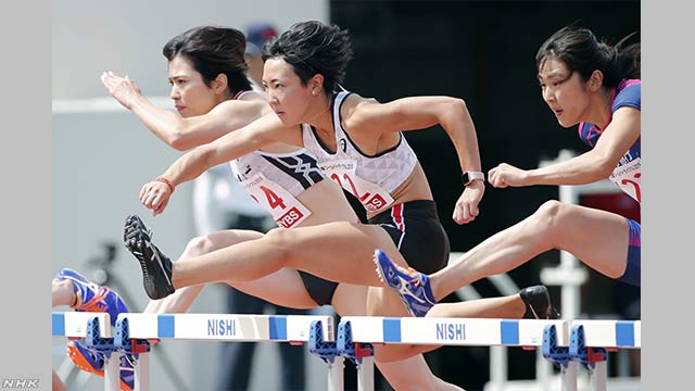 寺田明日香が日本新 女子100ｍハードルで初の12秒台 Nhkニュース ニュートピ Twitterで話題のニュースをお届け