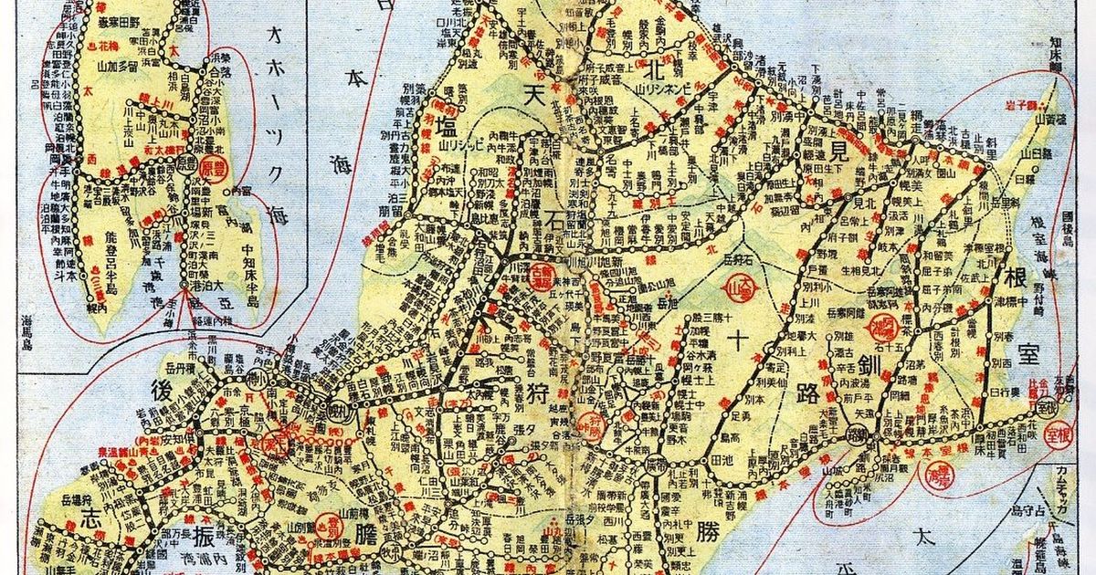 北海道の鉄道路線図予想について Togetter ニュートピ Twitter