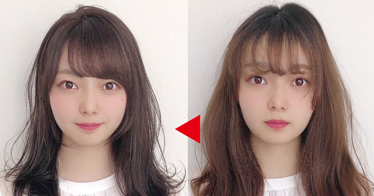 誰にでも似合いやすい 流し前髪の黄金比とは あなたは髪を切らなくても変われる ダイヤモンド オンライン ニュートピ Twitterで話題のニュースをお届け