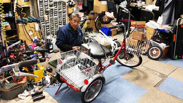 障害に応じた自転車で移動の自由を  NHKニュース  ニュートピ 