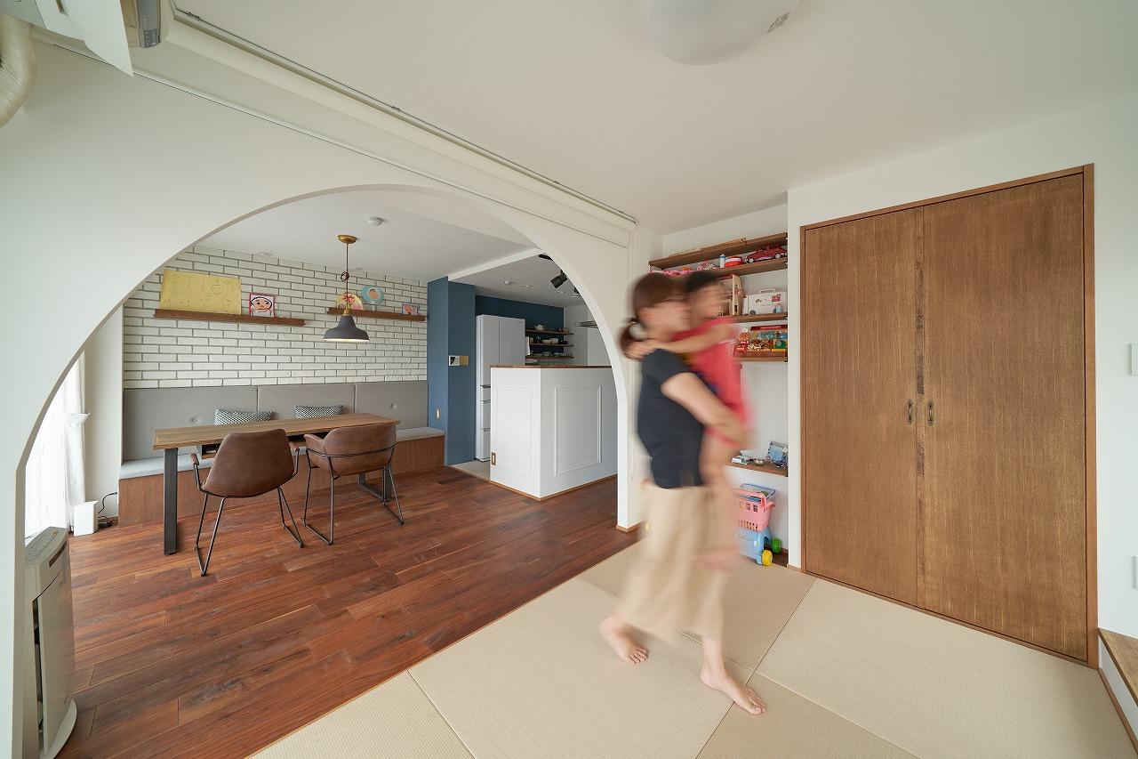 フローリング×畳の新しいカタチのリノベーション事例