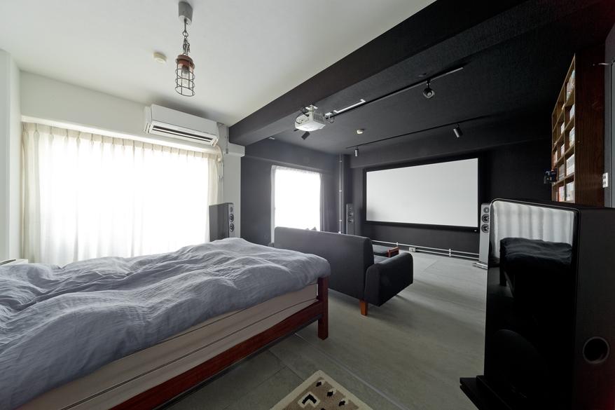 落ち着いたNYスタイルのカフェを思わせる演出のリノベーション事例