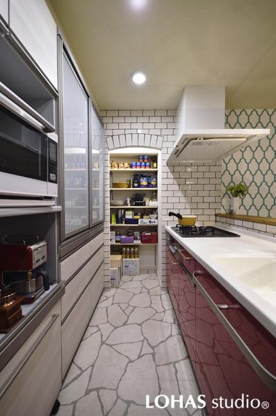 自然派珪藻土＆おしゃれな輸入クロスのリノベーション事例