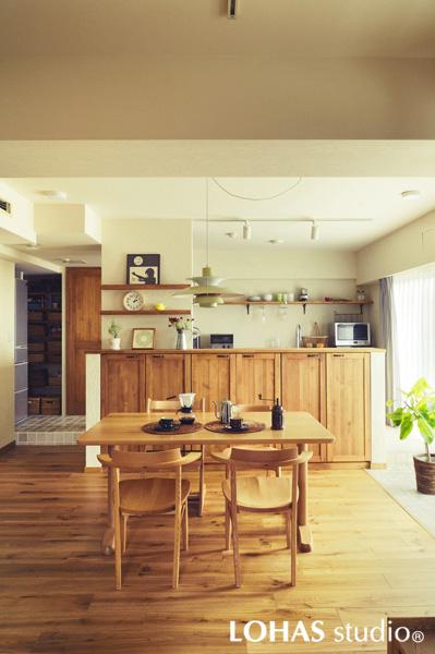 水に強い機能的なタイルを採用したインナーテラスのリノベーション事例