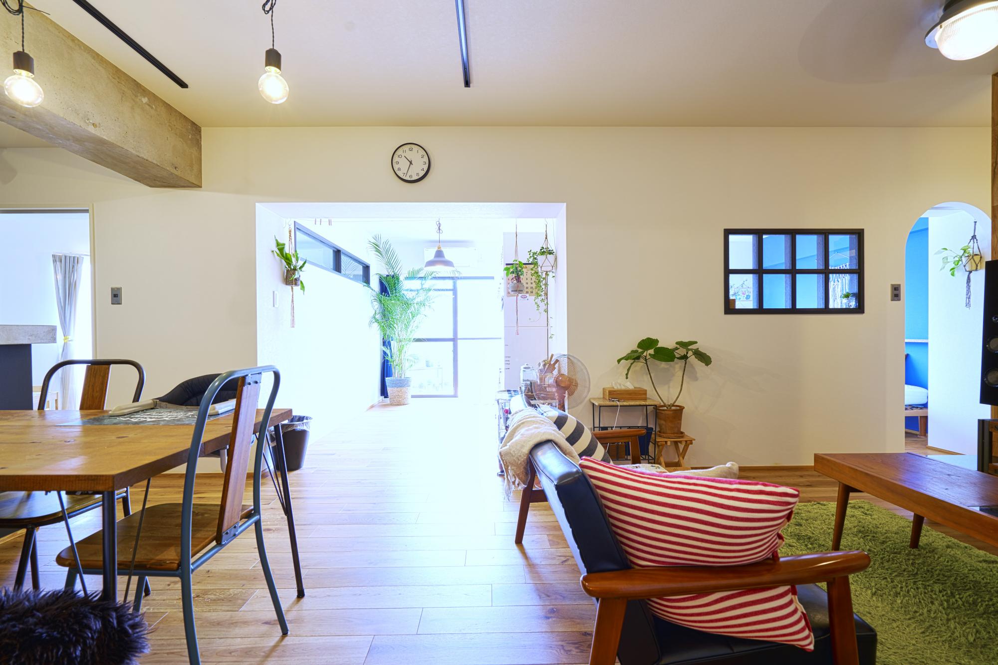 木材×タイルでおしゃれな空間を演出のリノベーション事例