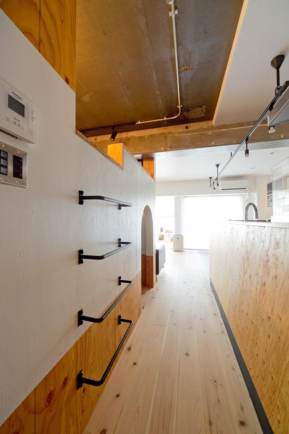 ロフトへ続くクライミングロープに挑戦！のリノベーション事例