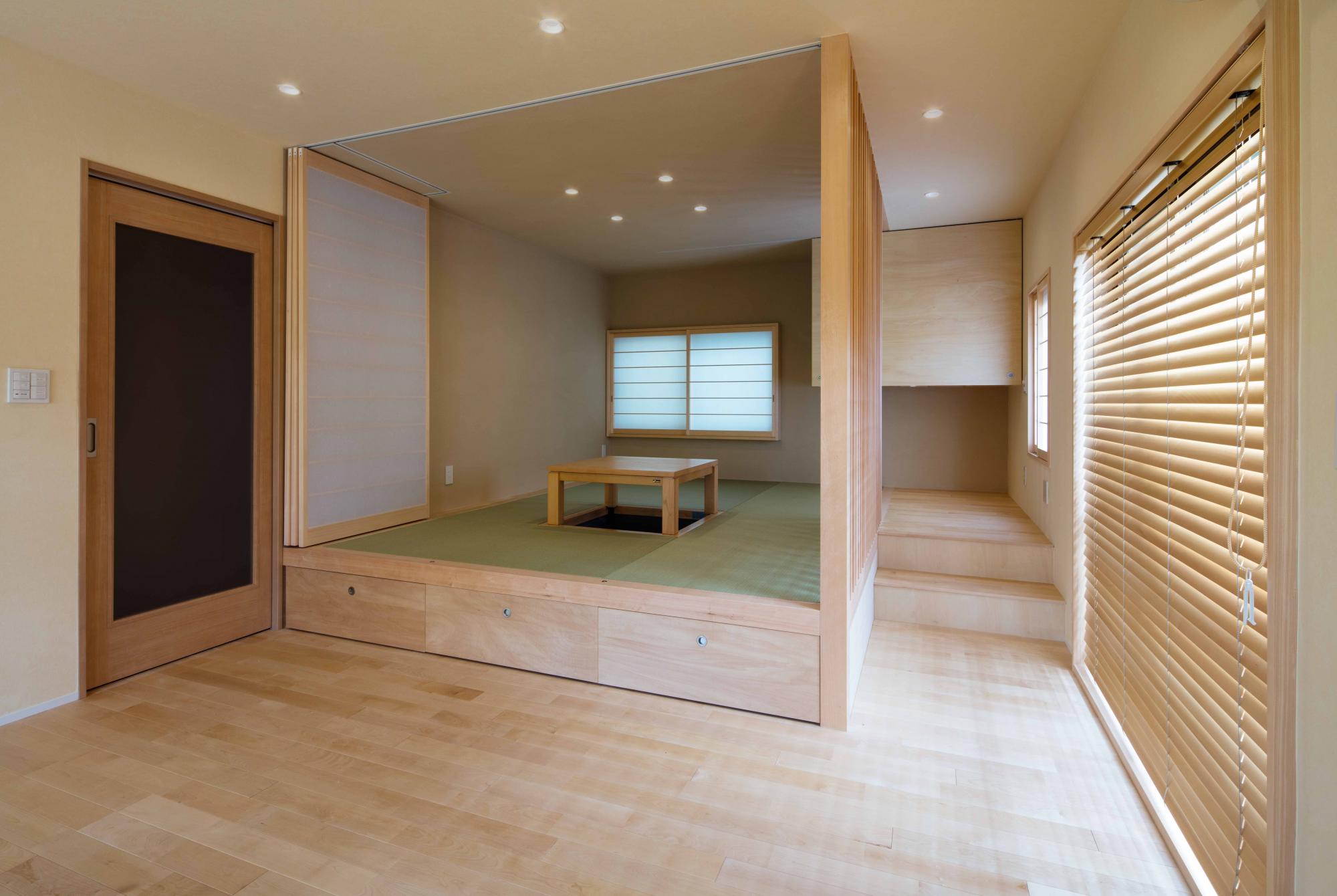 和の世界に耽溺できる、お茶室のような小上がり和室のリノベーション事例