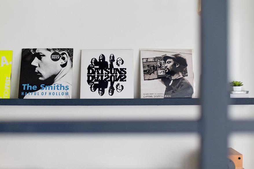 開放的なLDKの中に趣味のスペースを点在させてのリノベーション事例