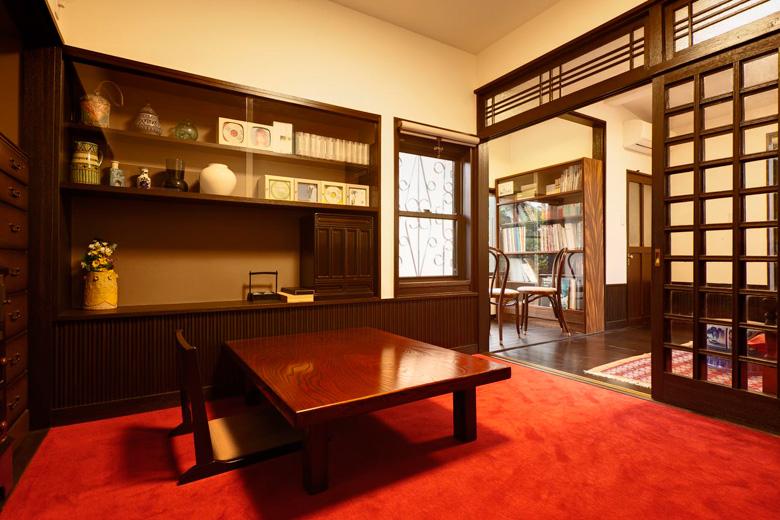 既存の建具を使い、古くて新しい和のスタイルへのリノベーション事例