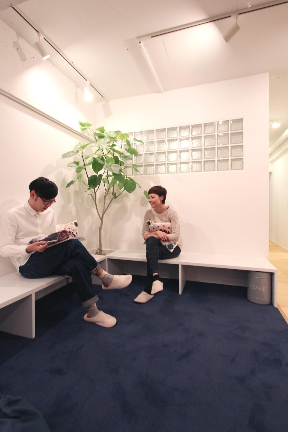 ガラスブロックを取り入れてリビングに明るさをプラスのリノベーション事例