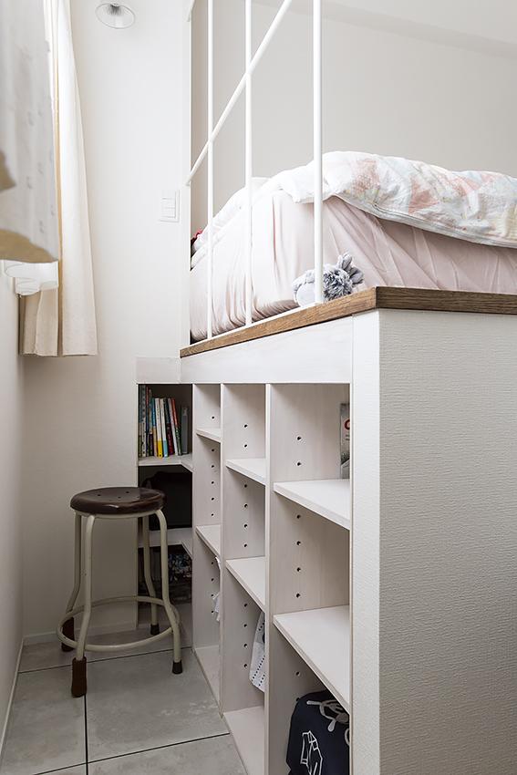 たくさんの収納スポットが計算され尽くした愛猫の隠れ家のリノベーション事例