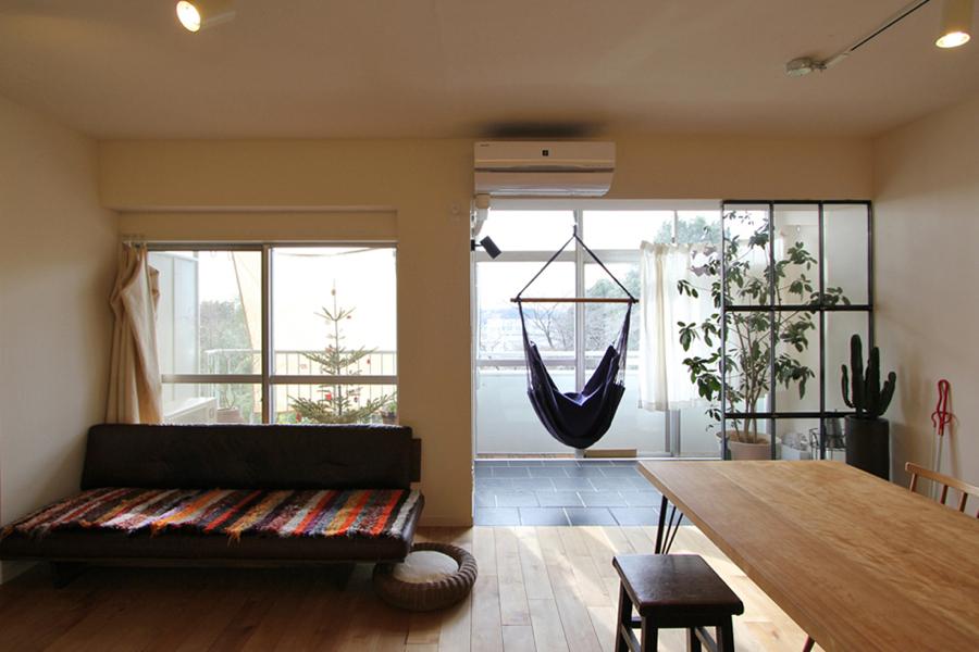 インナーテラスという新しい答えのリノベーション事例