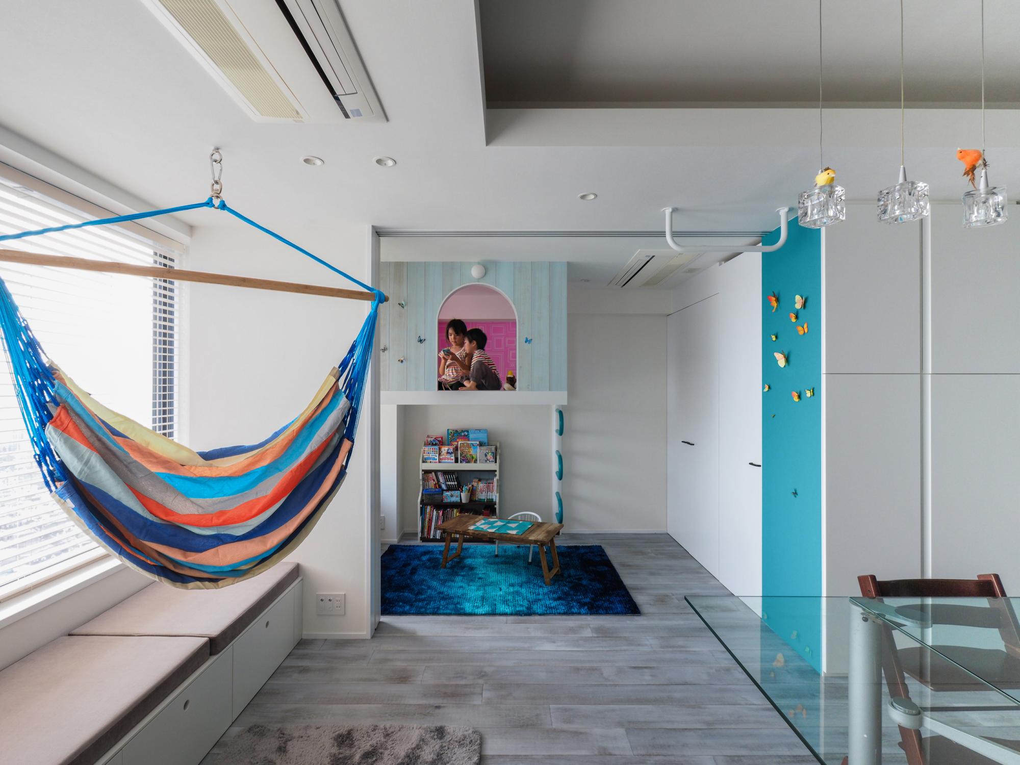 子どもの気配が感じられる家のリノベーション事例