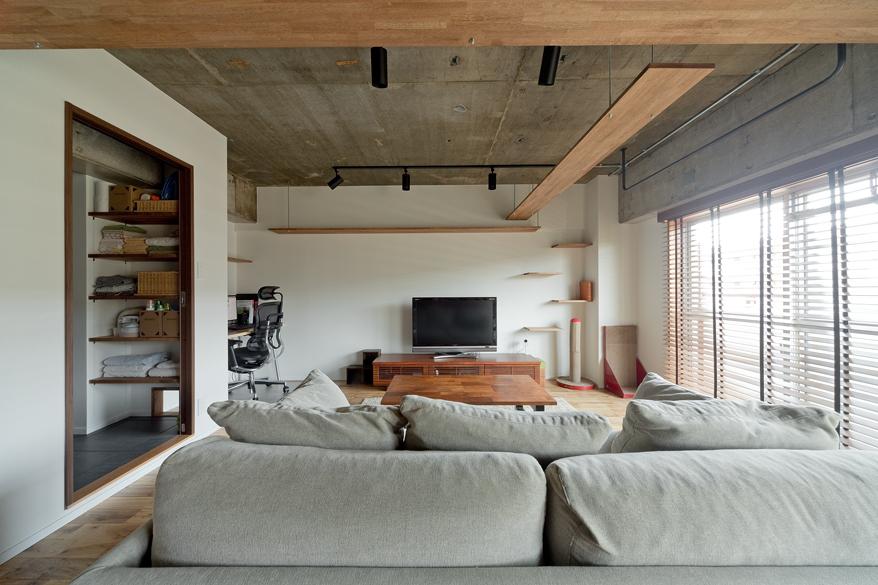 静かで落ち着ける場所にのリノベーション事例