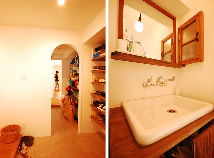 ハンモックに揺られながらみる家族の景色のリノベーション事例