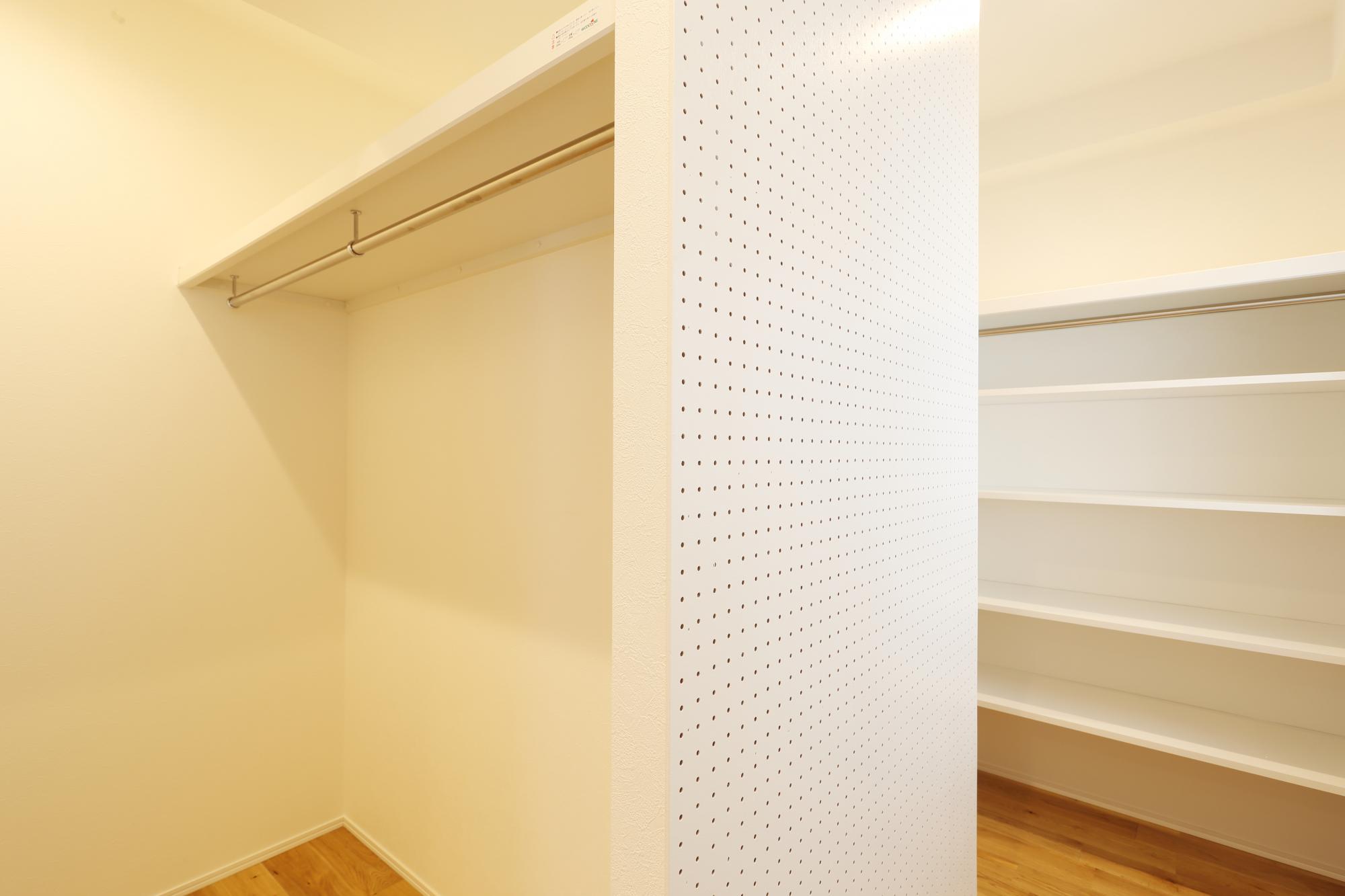 クローゼットにさらなる収納力を！のリノベーション事例