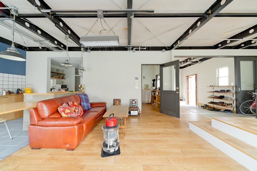 斬新な空間で魅せるのリノベーション事例