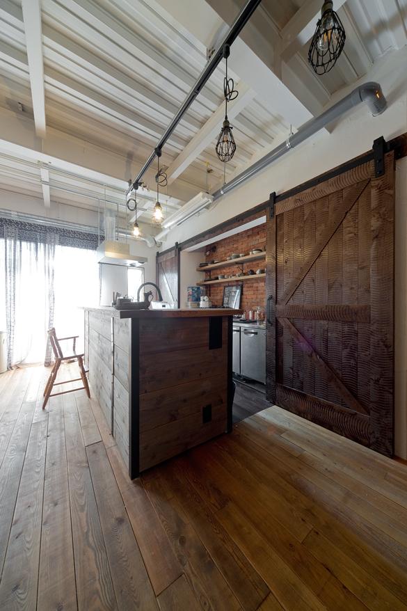 とことんこだわったブルックリンスタイルのリノベーション事例